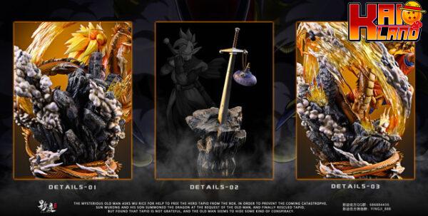 Dragon Ball DIM Studio Dragon Fist Goku Resin Statue 7