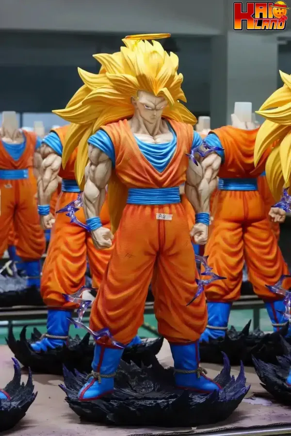 Dragon Ball Freewing Studio SS3 Goku Resin Statue 1 1