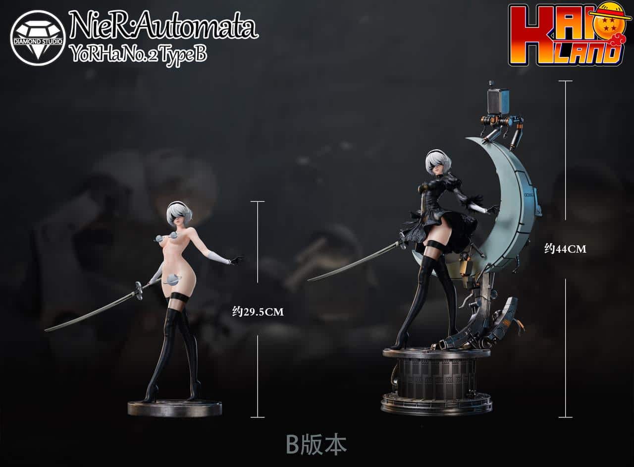 Nier Automata Diamond Studio 2B Resin Statue