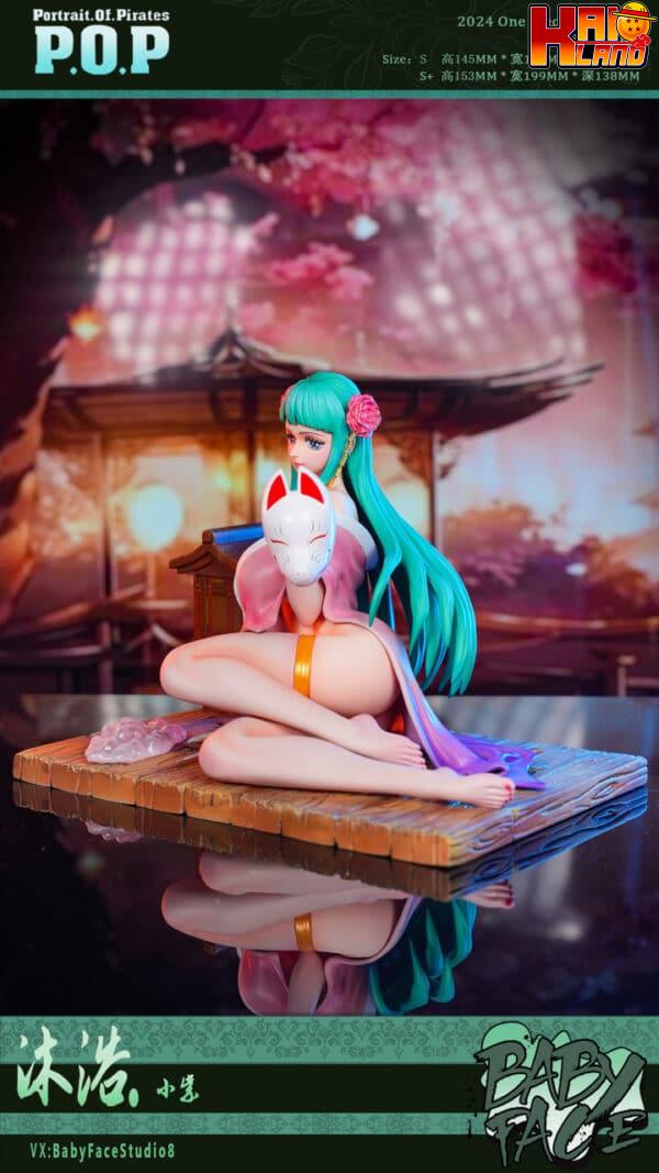One Piece Babyface Studio Kozuki Hiyori Resin Statue 2