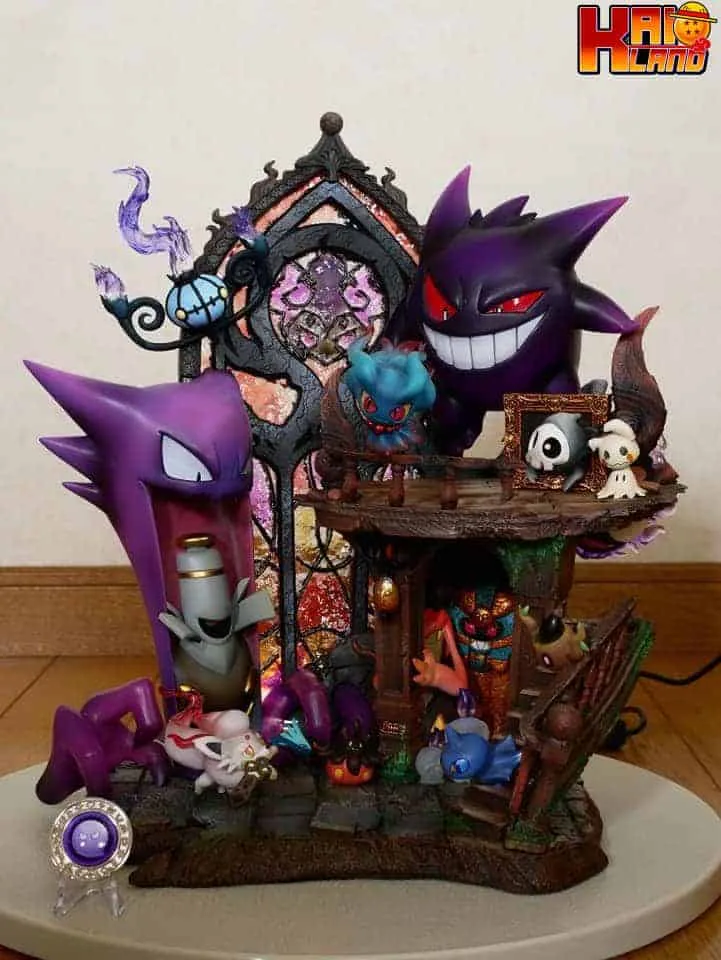 Pokemon PC House Studio Ghost type Resin Statue