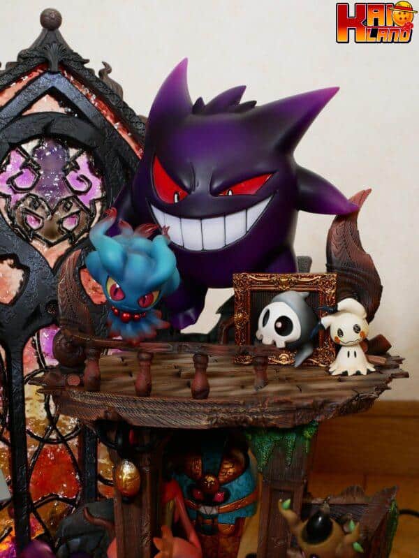 Pokemon PC House Studio Ghost type Resin Statue 2