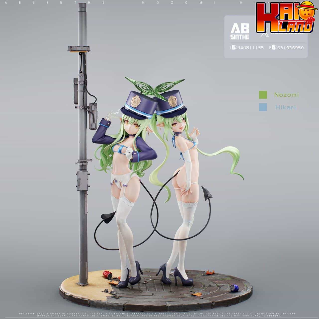 Blue Archive ABsinthe Studio Nozomi x Hikari Resin Statue