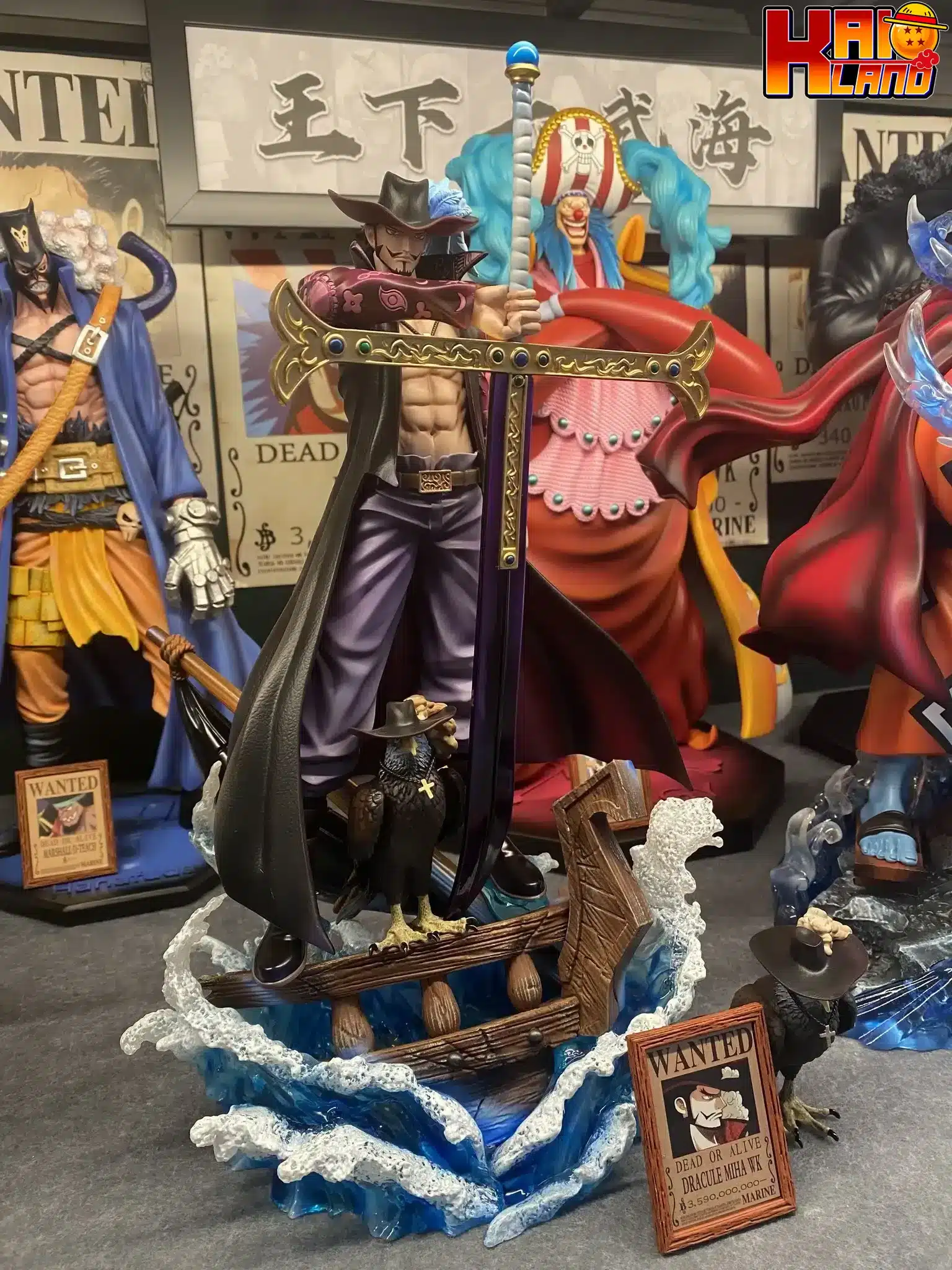 One Piece DX Studio Mihawk Resin Statue