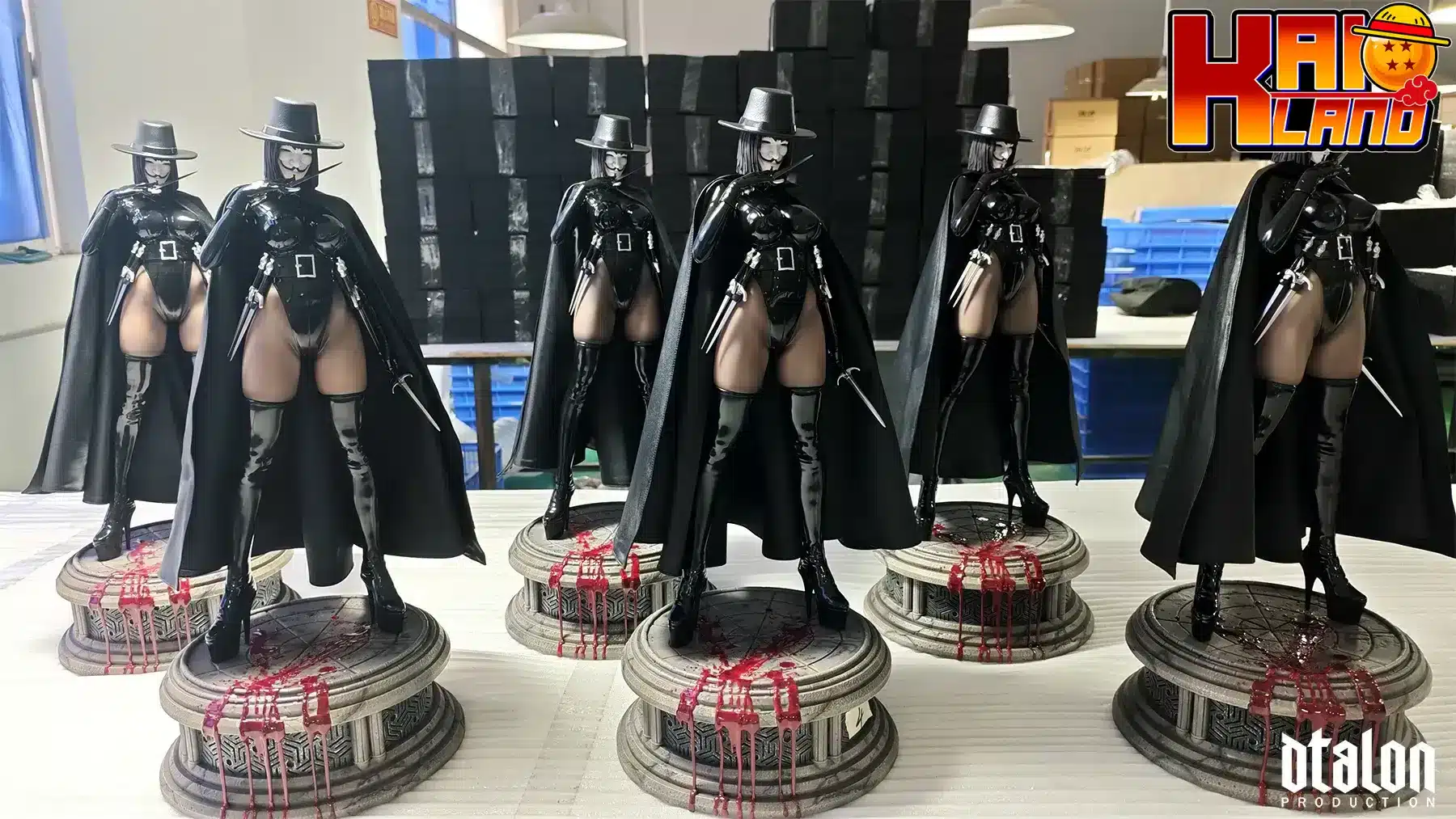 V for Vendetta Dtalon Studio Miss Vendetta Resin Statue