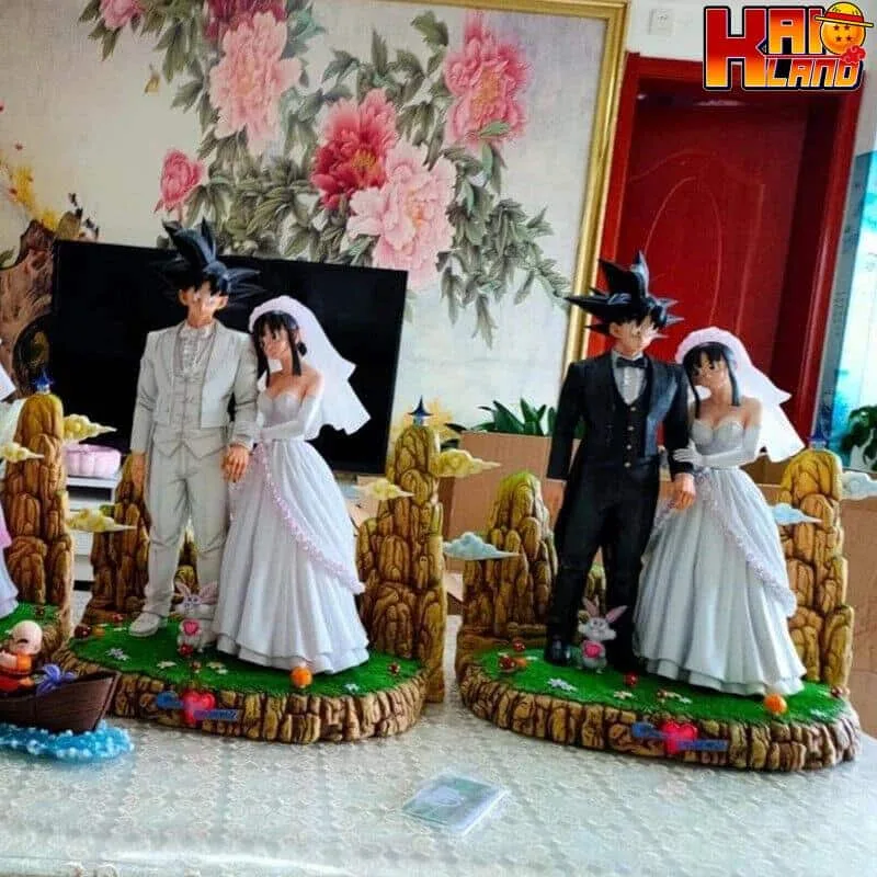 Dragon Ball Figure Class Wedding Goku x Chichi Resin Statue