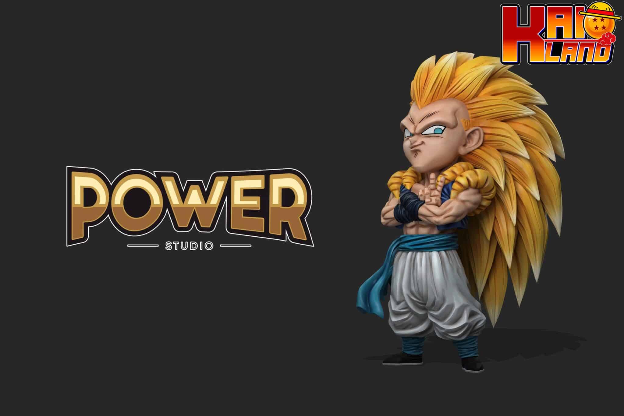 Dragon Ball Power Studio SS3 Gotenks Resin Statue