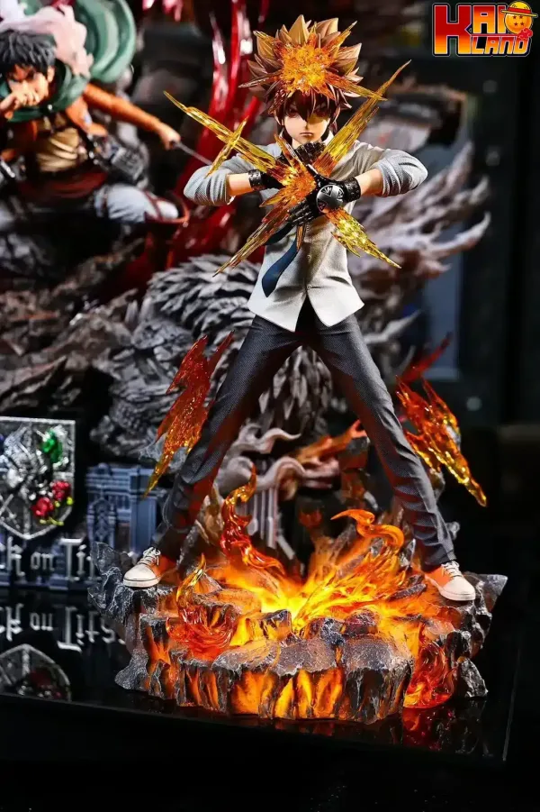Katekyo Hitman Reborn Freedom Studio Sawada Tsunayoshi Resin Statue 1
