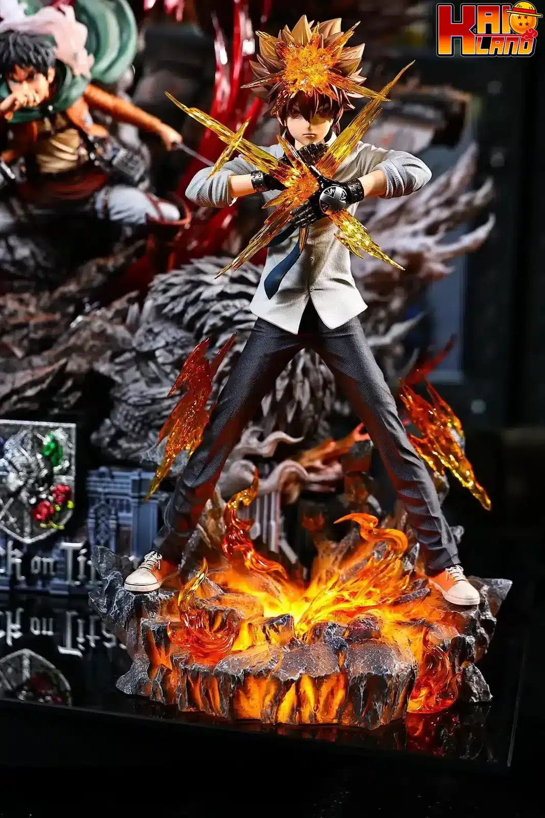 Katekyo Hitman Reborn Freedom Studio Sawada Tsunayoshi Resin Statue