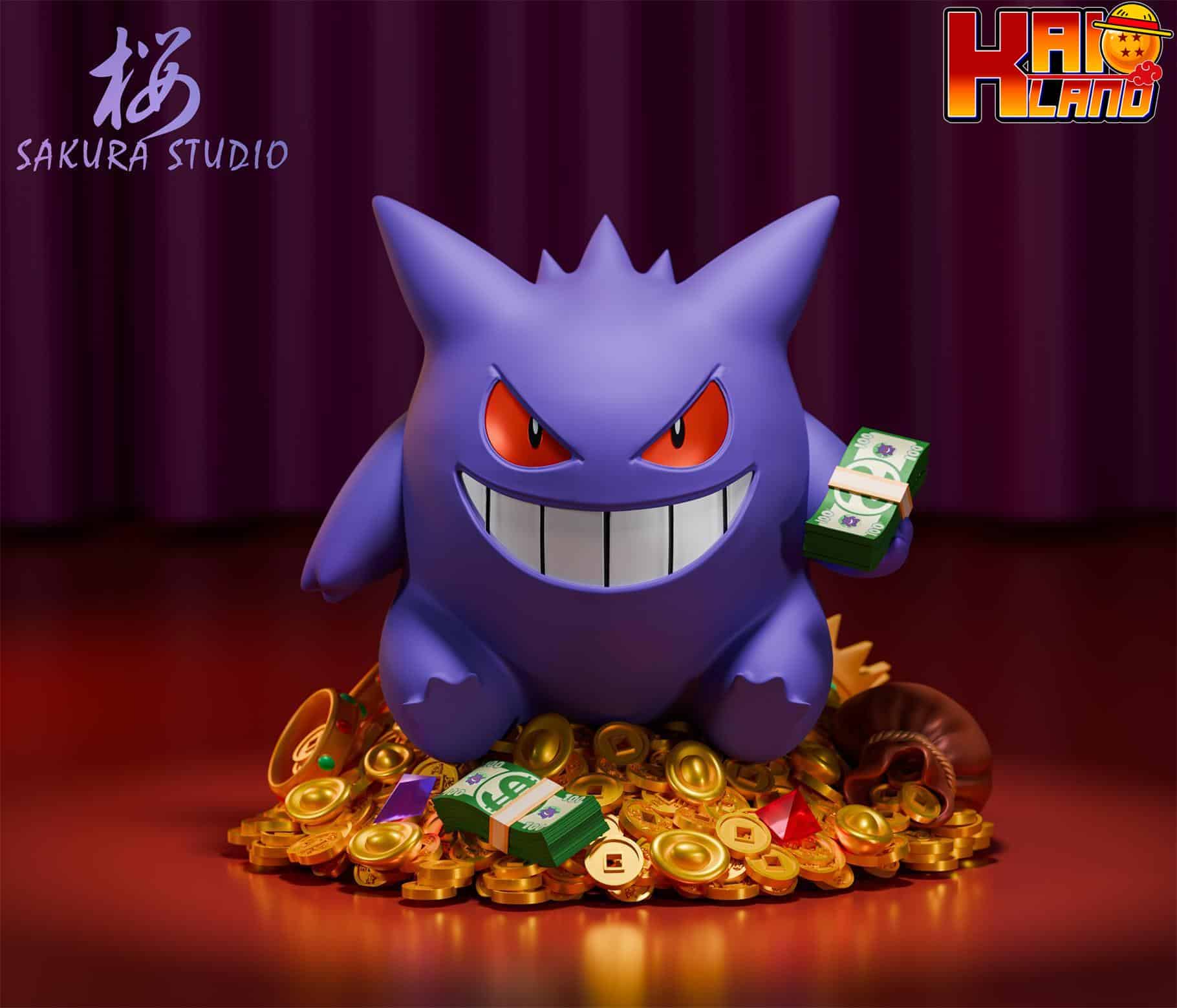 Pokemon SAKURA Studio Gengar Resin Statue