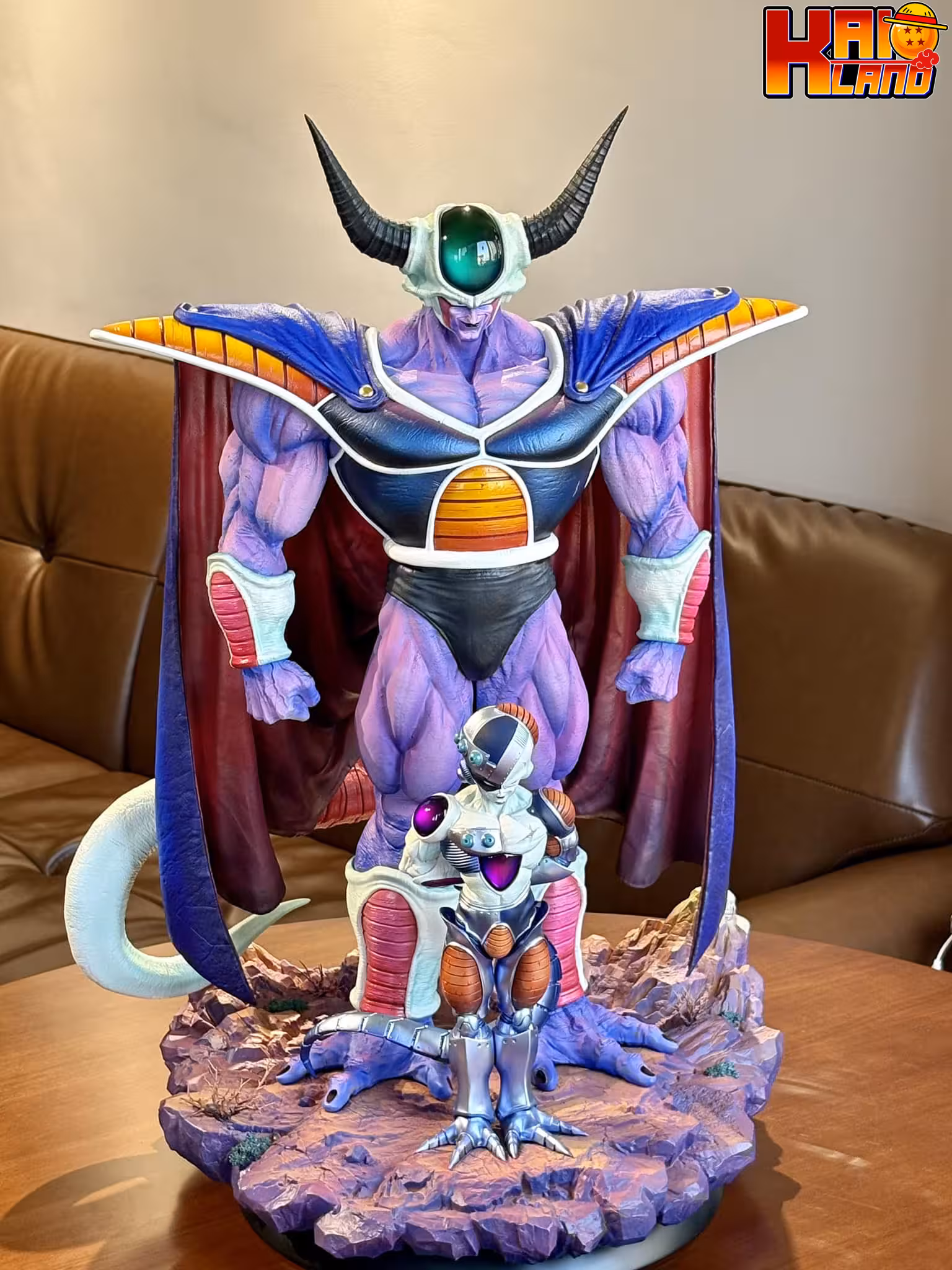 Dragon Ball White Hole Studio x Z Studio King Cold x Frieza Resin Statue