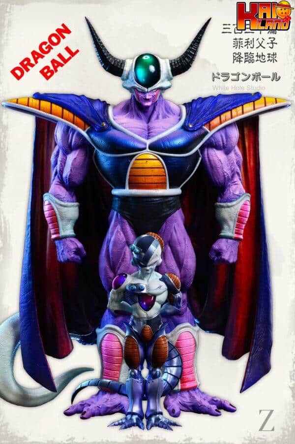 Dragon Ball Z Studio King Cold x Frieza Resin Statue 12