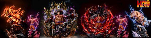 One Piece TH studio Throne Luffy Resin Statue 3 1