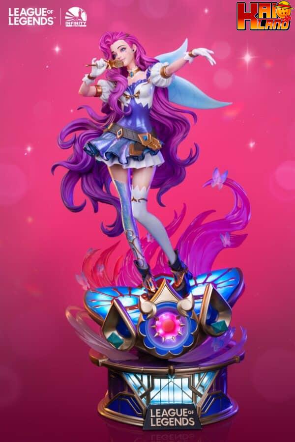 League of Legends Infinity Studio Seraphine Licensed Resin Statue 1