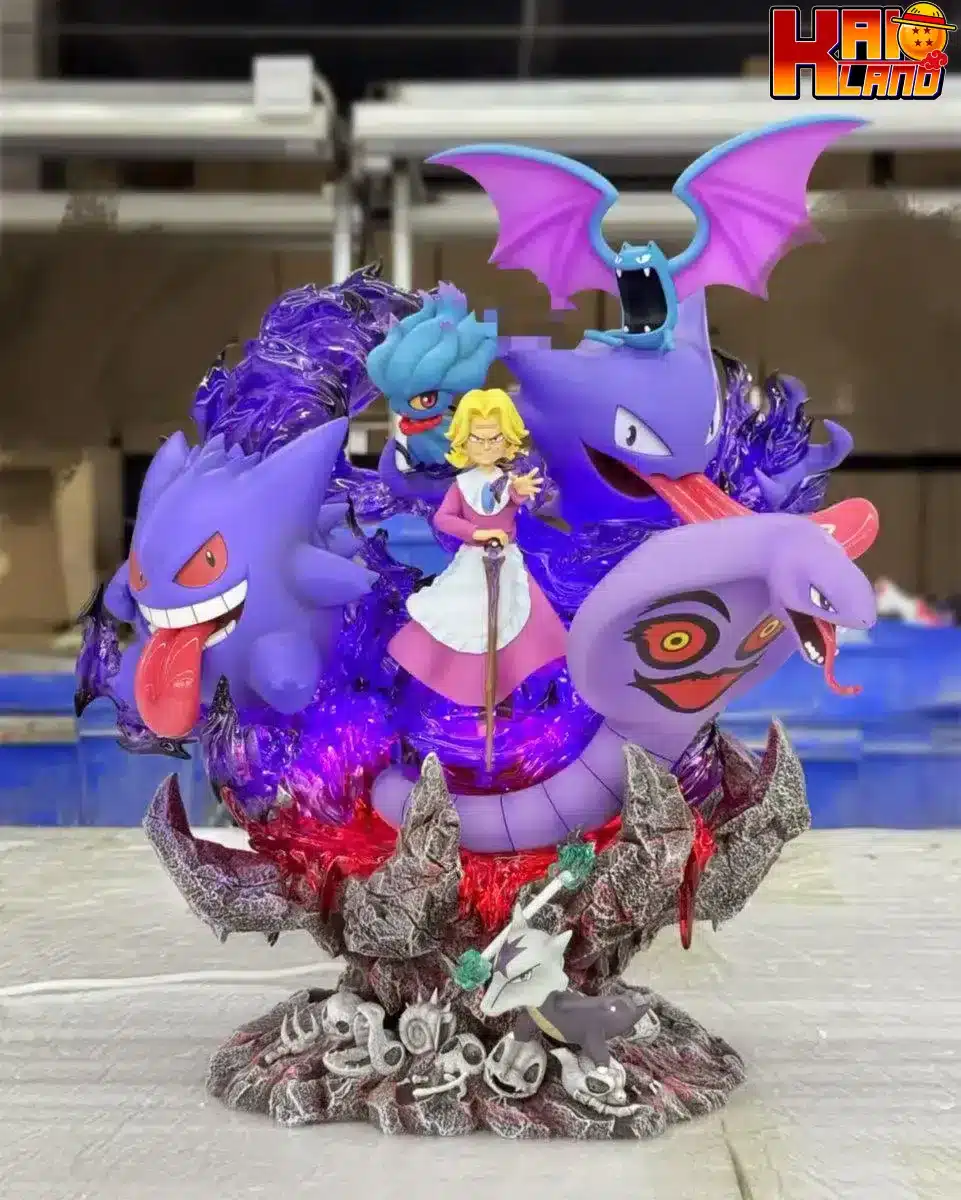 Pokemon EGG Studio Agatha Resin Statue