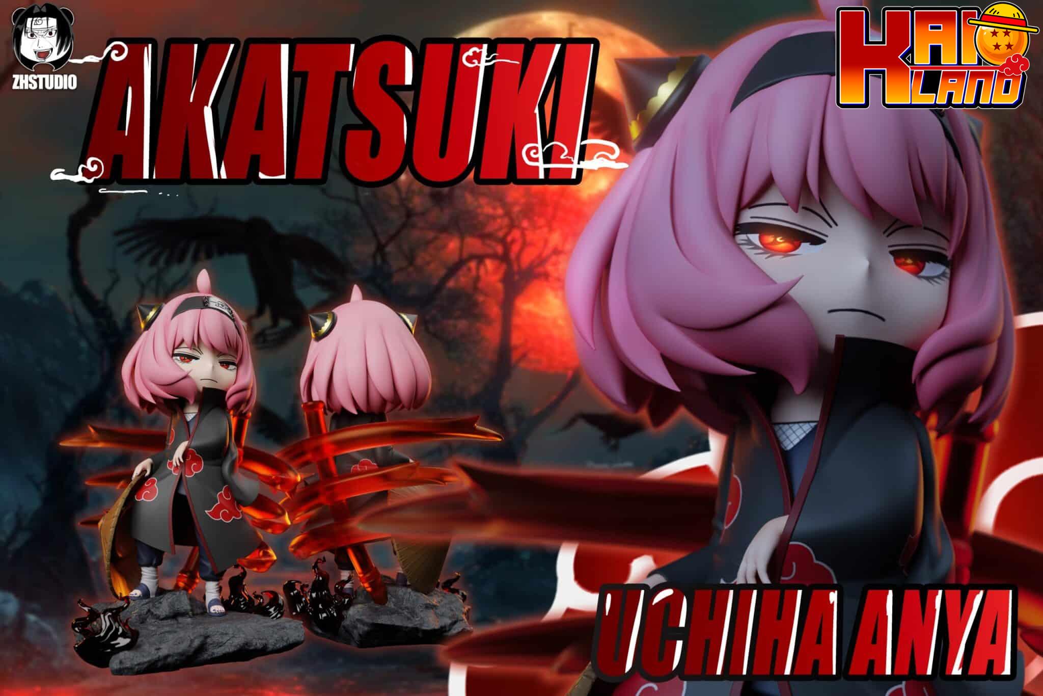 Spy × Family ZH Studio Anya Uchiha COS Akatsuki Resin Statue
