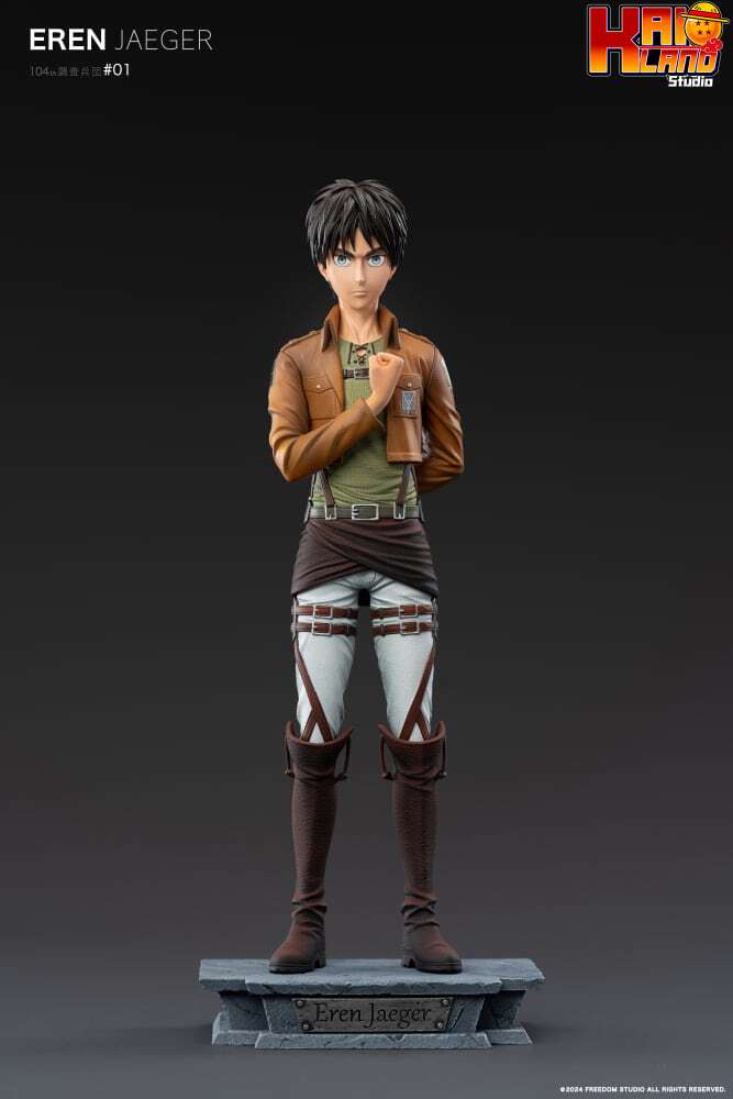 Attack on Titan Freedom Studio Eren Jaeger V2 Resin Statue