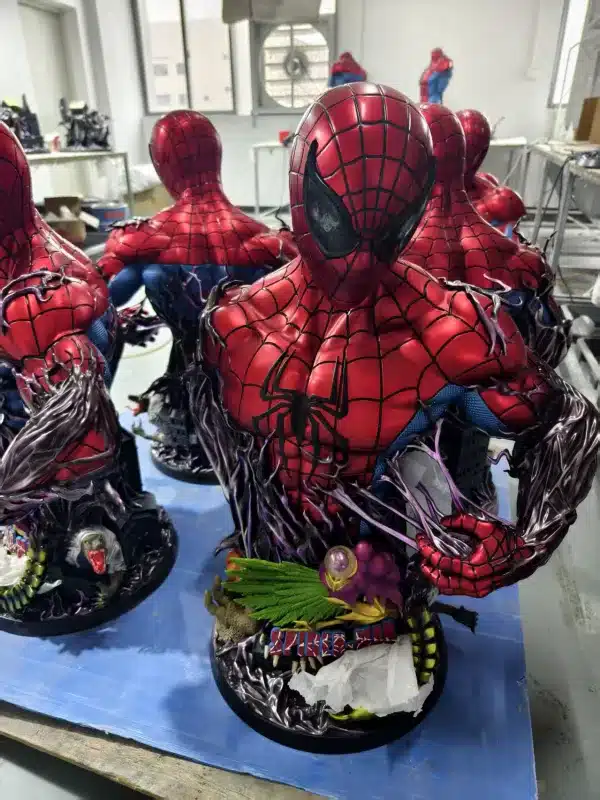 Marvel 27abyss Studio SpiderMan Bust V2 Resin Statue 1 1