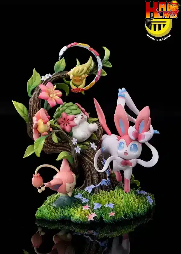 Pokemon Moon shadow Studio Sylveon Model Resin Statue