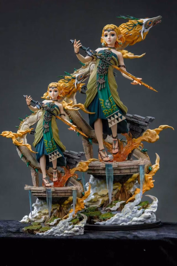 The Legend of Zelda Hero Belief X Hunter Fan Studio Princess Zelda Resin statue 1 1