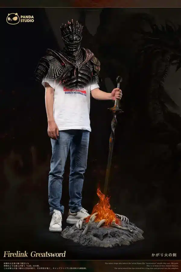Dark Souls 3 Panda Studio FireLink Greatsword Resin Statue 2