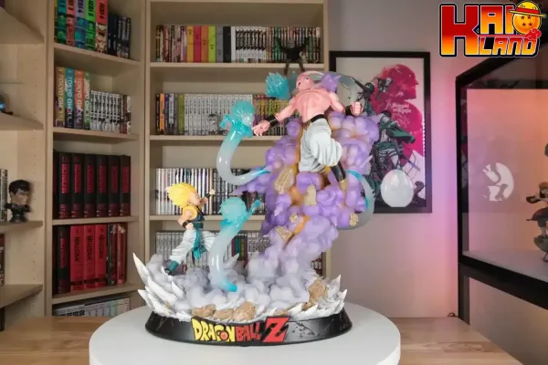 Dragon Ball Infinity Studio Gotenks vs Buu Licensed Resin Statue 2 jpg