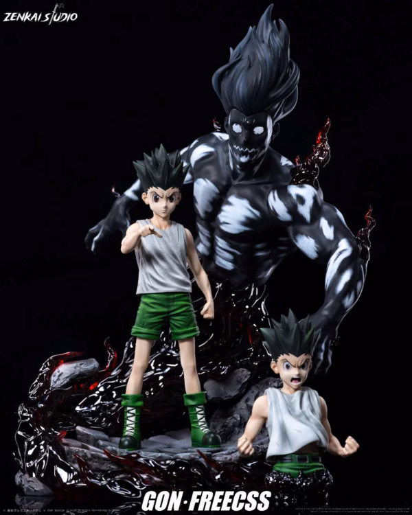 Hunter x Hunter Zenkai Studio Gon Freecss Resin Statue 1 1
