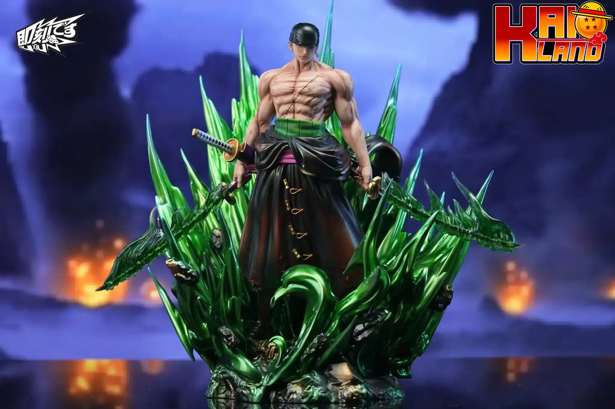 One Piece JiKe Studio Roronoa Zoro Resin Statue