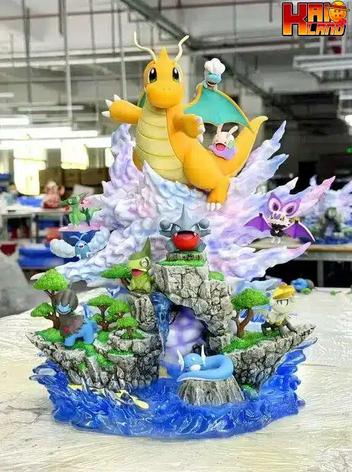 Pokemon EGG Studio Type Dragon Resin Statue