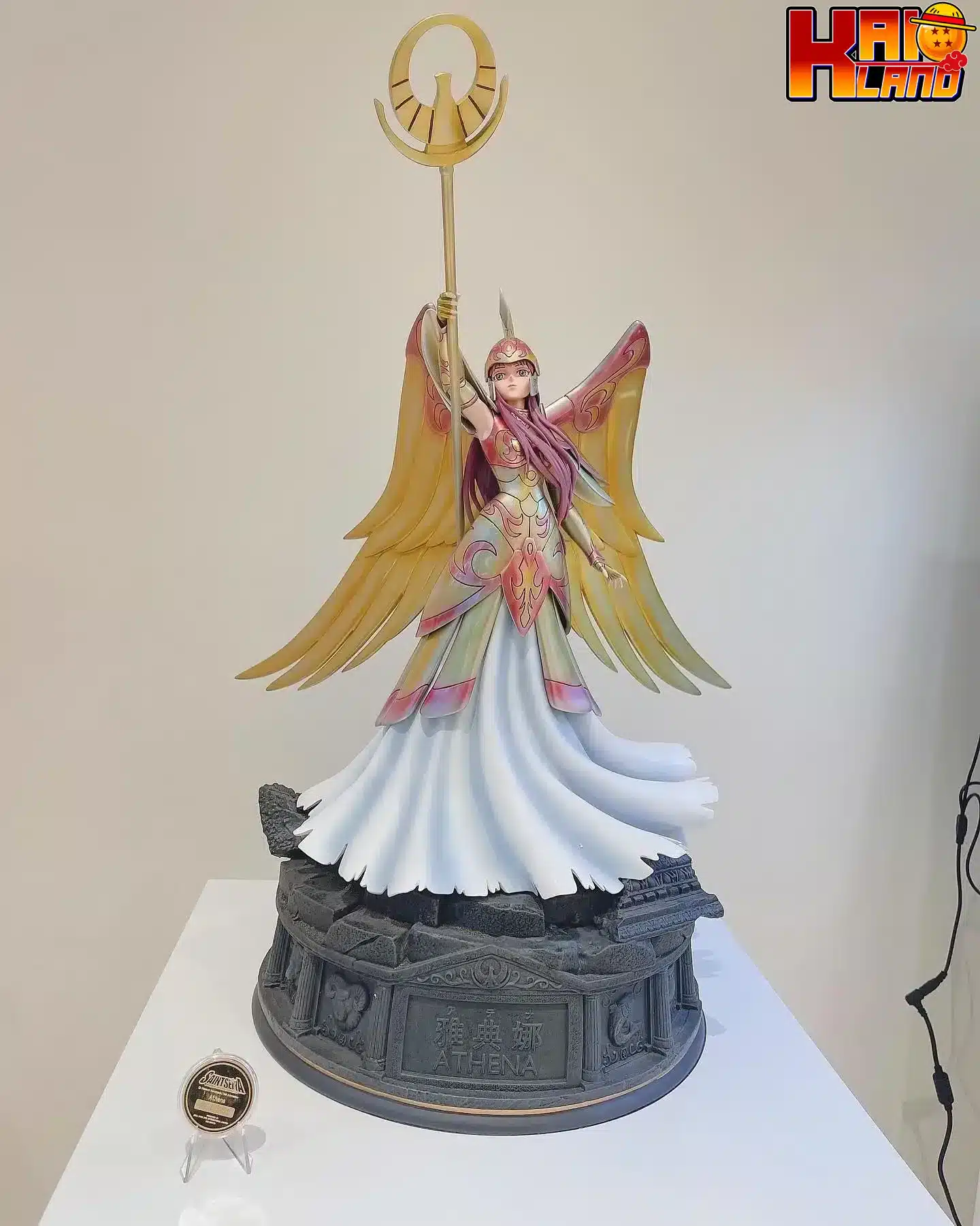 Saint Seiya Soul Wing Athena Armored Licensed Resin Statue