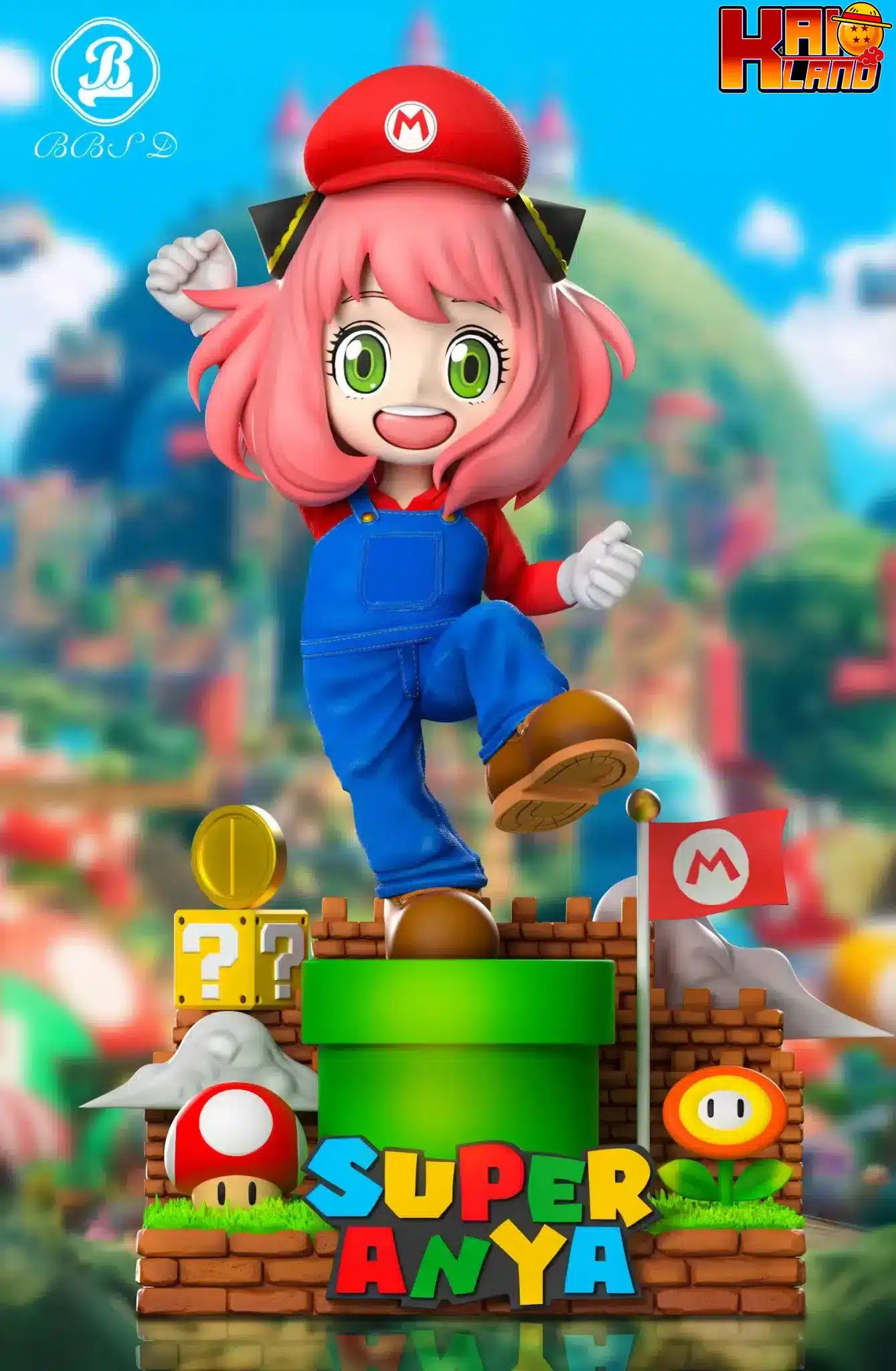 Spy x Family BBSD Studio Anya Forger COS Mario Resin Statue