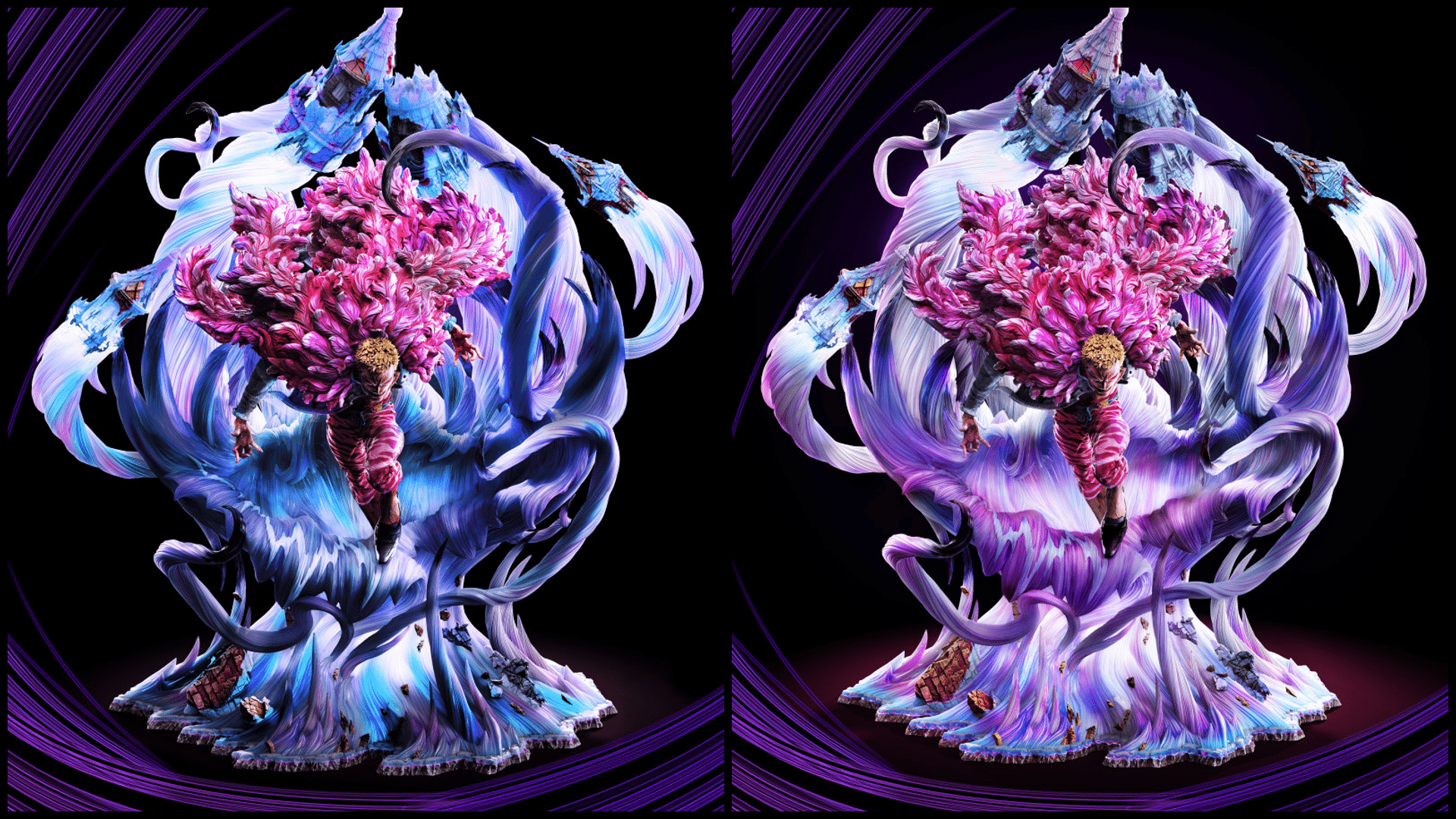 One Piece Last Sleep Donquixote Doflamingo Resin Statue