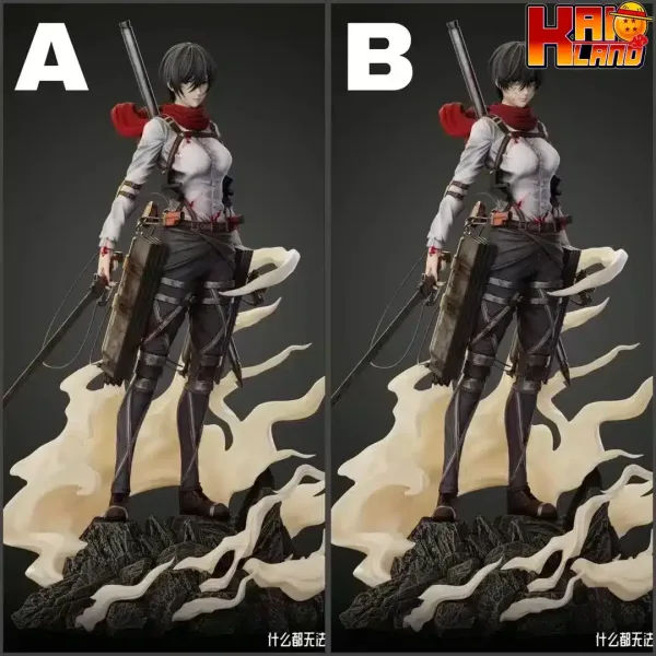 Attack On Titan Light Team Studio Mikasa Ackerman Resin Statue 1 jpg