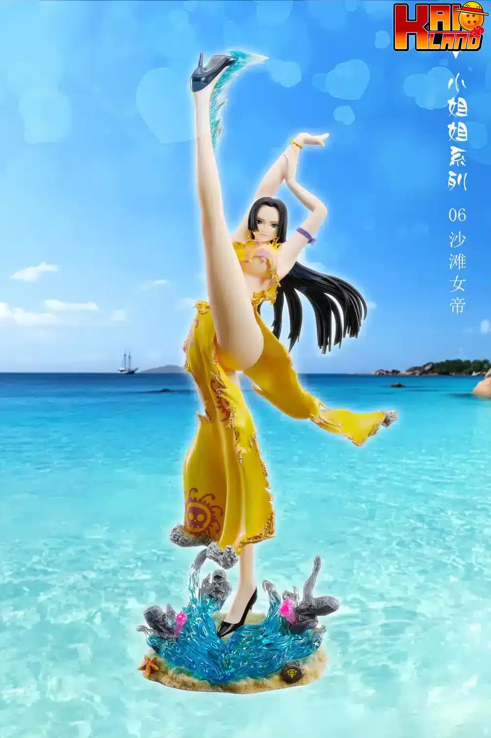 One piece Diamond Studio Beach Boa Hancock Resin Statue