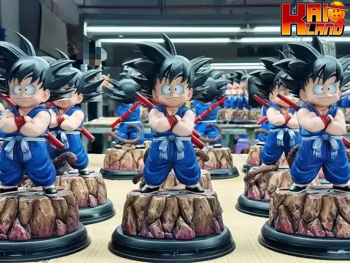 Dragon Ball Civilization Studio Childhood Son Goku Resin Statue EU WAREHOUSE