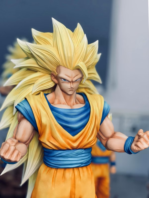 Dragon Ball Infinite Studio Goku SS3 Resin Statue 4 1
