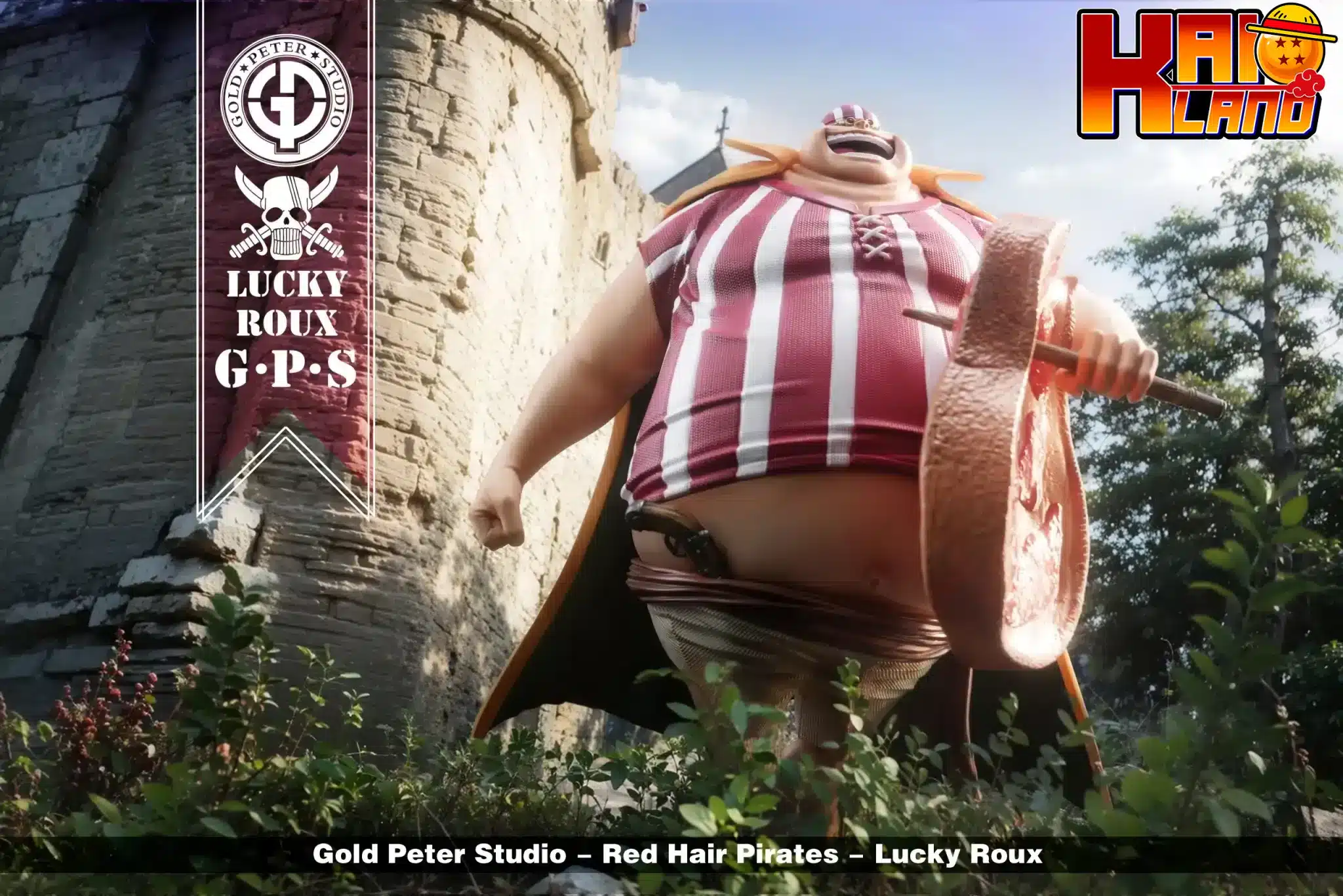 One Piece Gold Peter Studio Lucky Roux Resin Statue