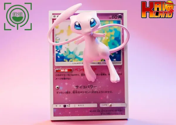 Pokemon GEISHA Studio Mew Resin Statue 0