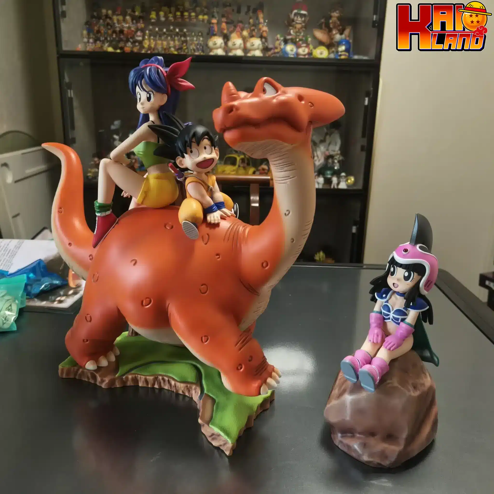 Dragon Ball DB Studio Goku x Lunch x Chichi Resin Statue
