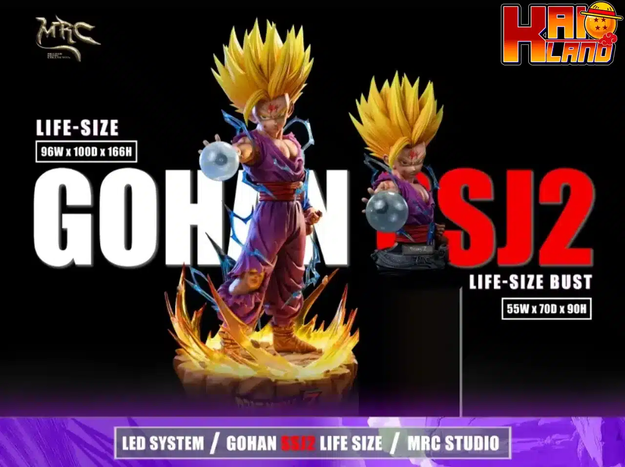 Dragon Ball MRC Studio SSJ2 Gohan V2 Resin Statue