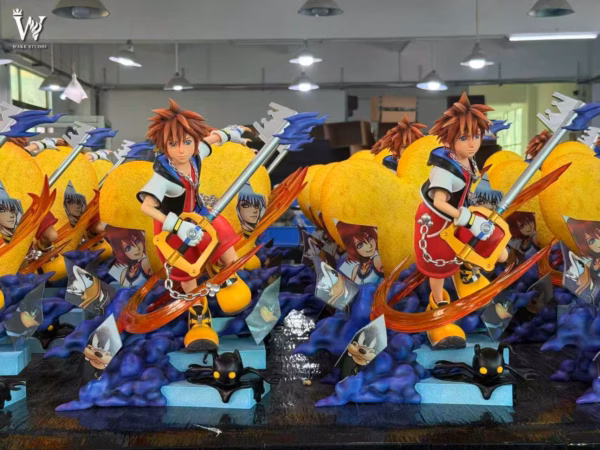 Kingdom Hearts Wake Studio Sora Resin Statue 1