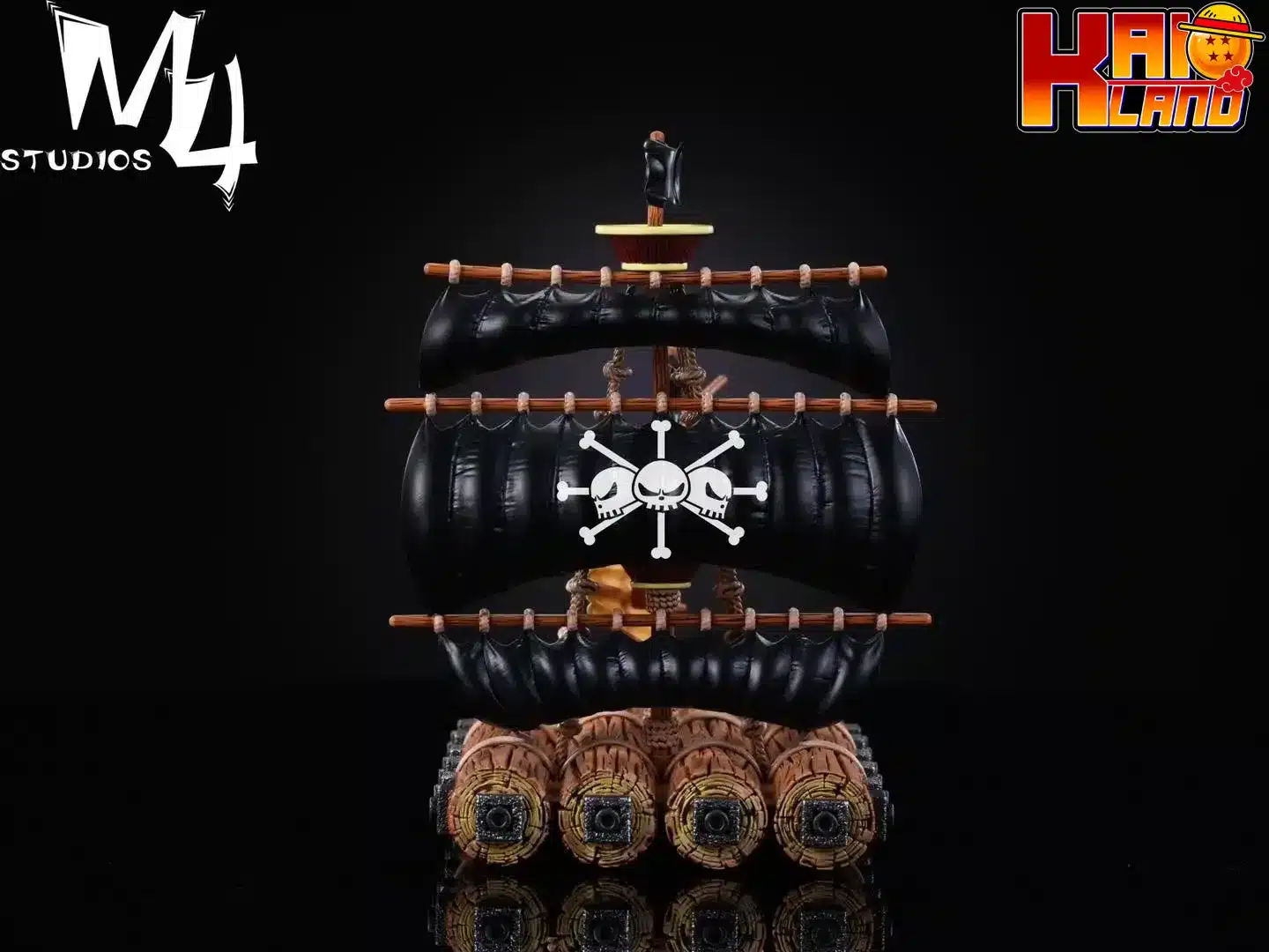 One Piece M4 Studio Kurohige Ship Resin Statue