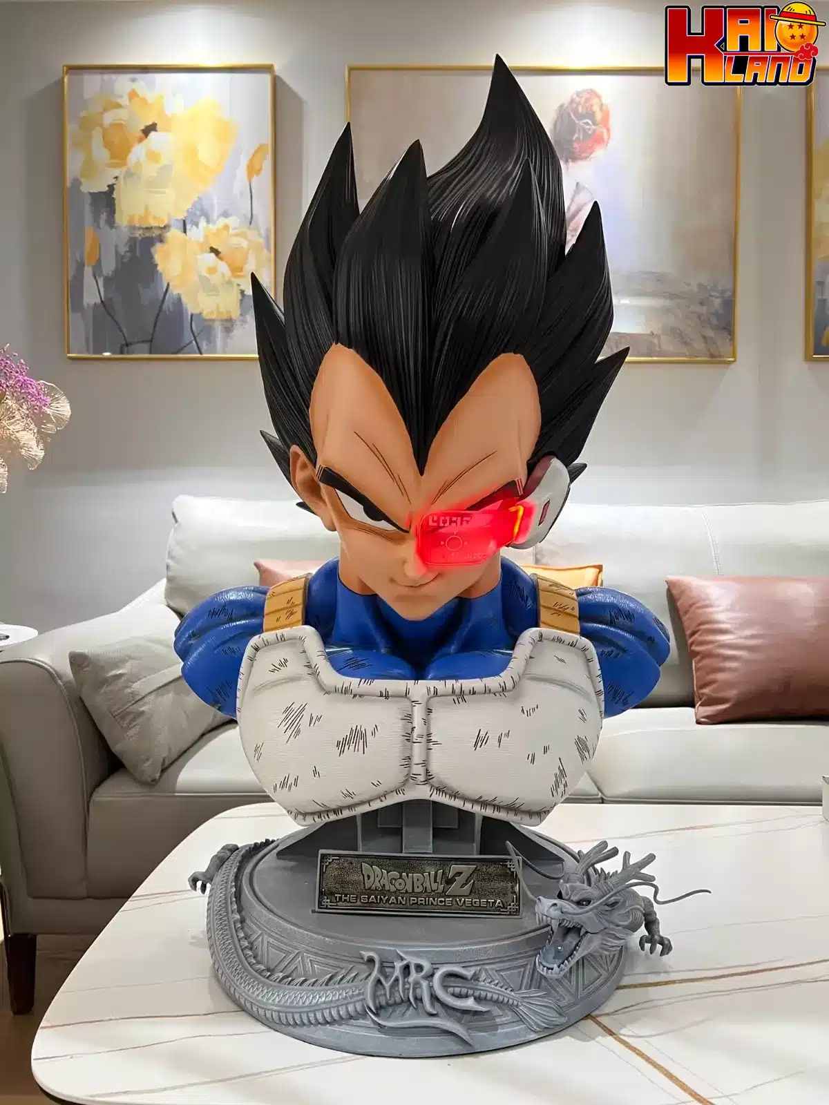 Dragon Ball MRC Studio Life Size Vegeta Bust Resin Statue