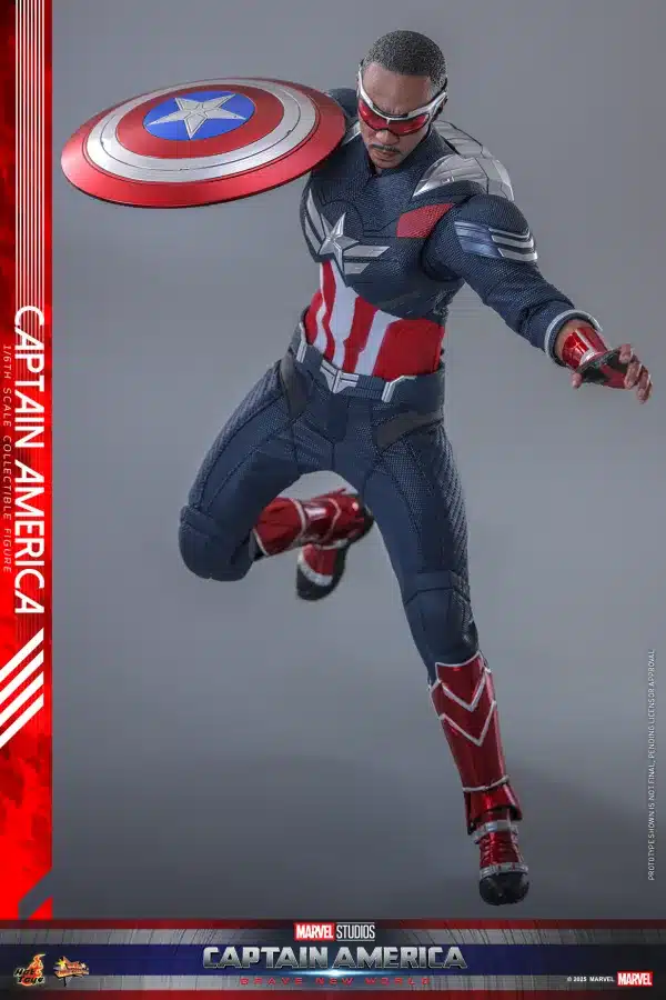 Marvel Hot toys Captain America Brave New World Sam Wilson 5