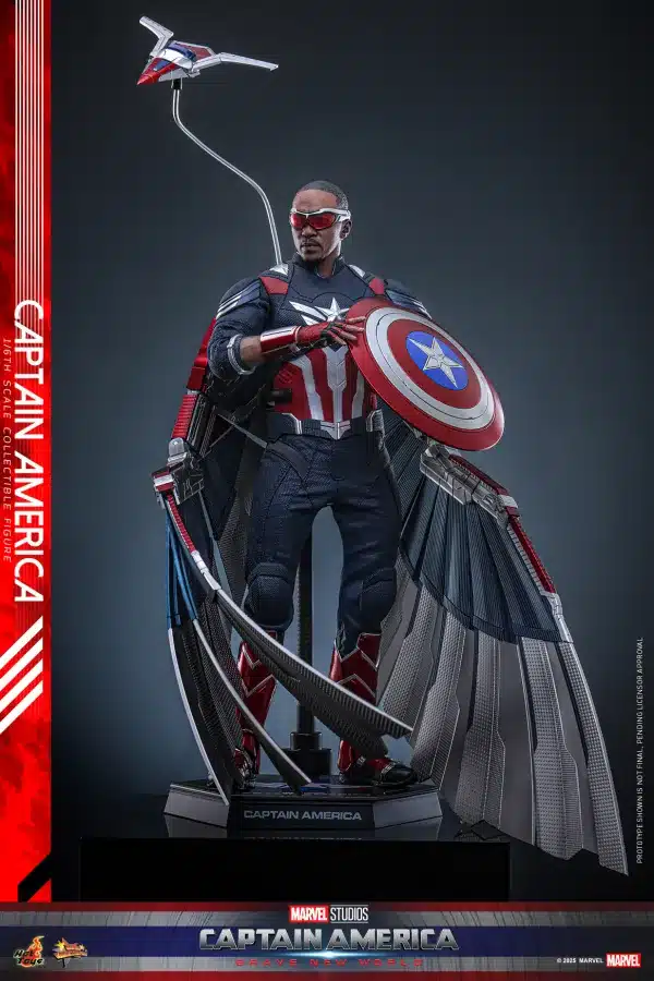 Marvel Hot toys Captain America Brave New World Sam Wilson 8