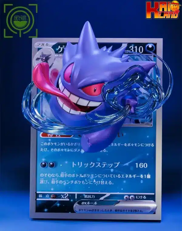 Pokemon Geisha Studio Gengar V2 Resin Statue 1