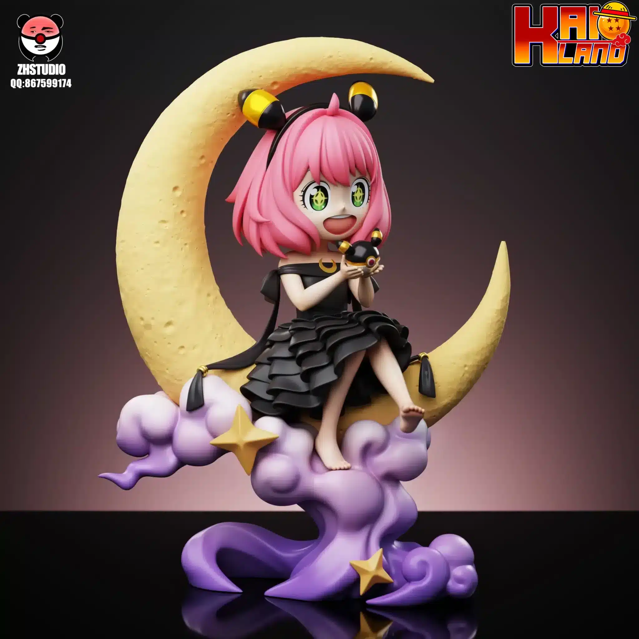 Spy of Family ZH Studio Anya Forger COS Umbreon Valentines Day Limited Resin Statue