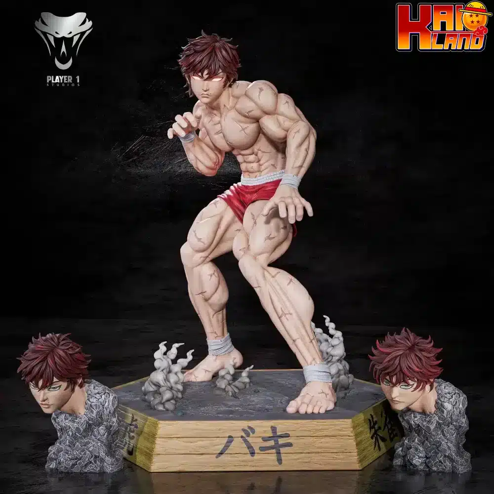 Baki The Grappler Player 1 Studio Hanma Baki Resin Statue