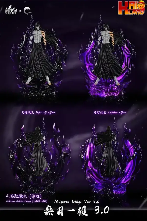 Bleach HXHENG × CHENG Studio Mugetsu Ichigo V3 Resin Statue 1