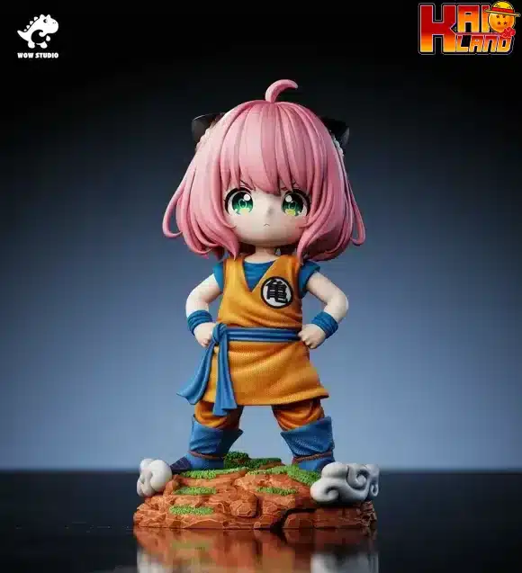 Spy x Family WOW Studio Anya cos Son Goku Resin Statue